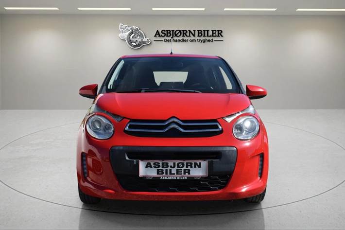 Rød Citroën C1 fra 2016