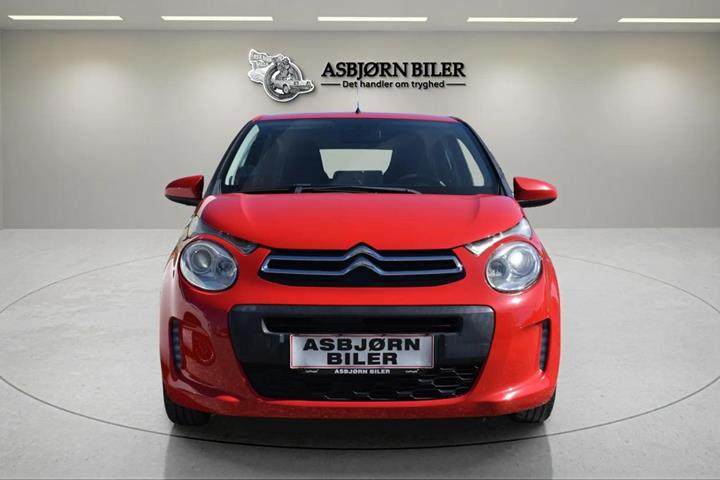 Rød Citroën C1 fra 2016