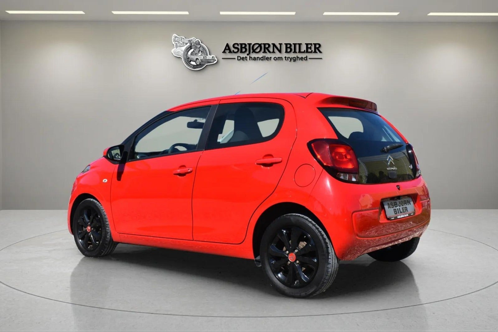 Rød Citroën C1 fra 2016