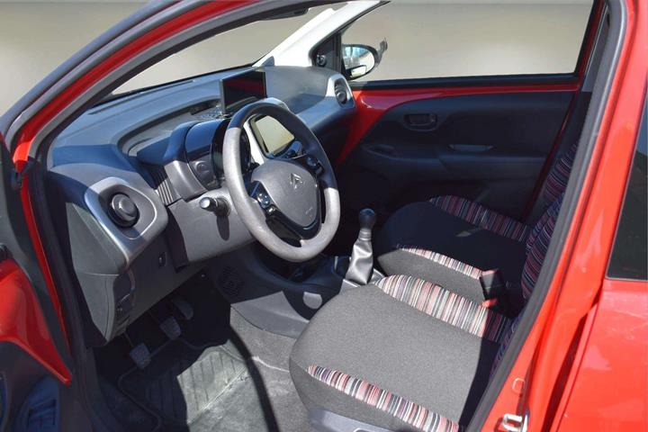 Rød Citroën C1 fra 2016