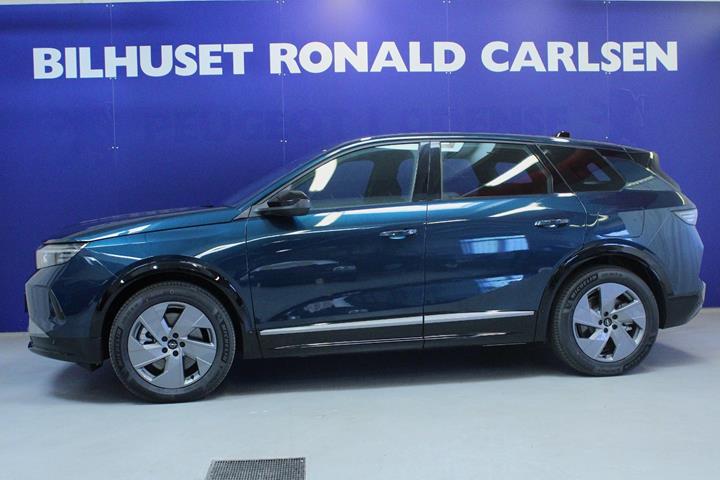 Blå Opel Grandland-e fra 2026