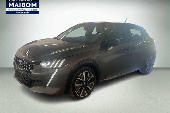 Sølv Peugeot 208 fra 2020