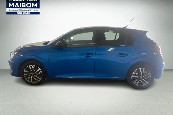 Blå Peugeot 208 fra 2022
