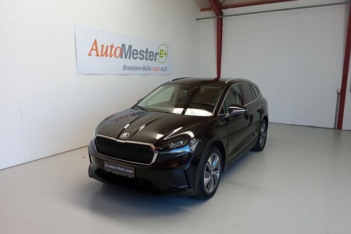 Sort Skoda Enyaq fra 2023