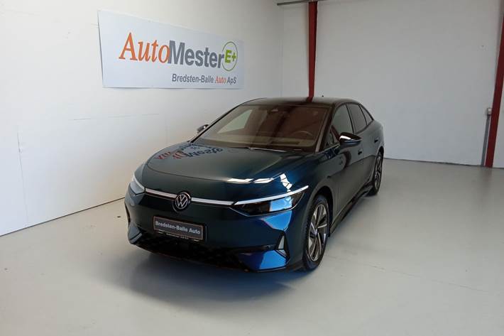 Blå VW ID.7 fra 2025