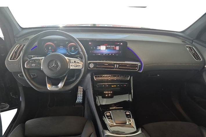 Sort Mercedes EQC400 fra 2020