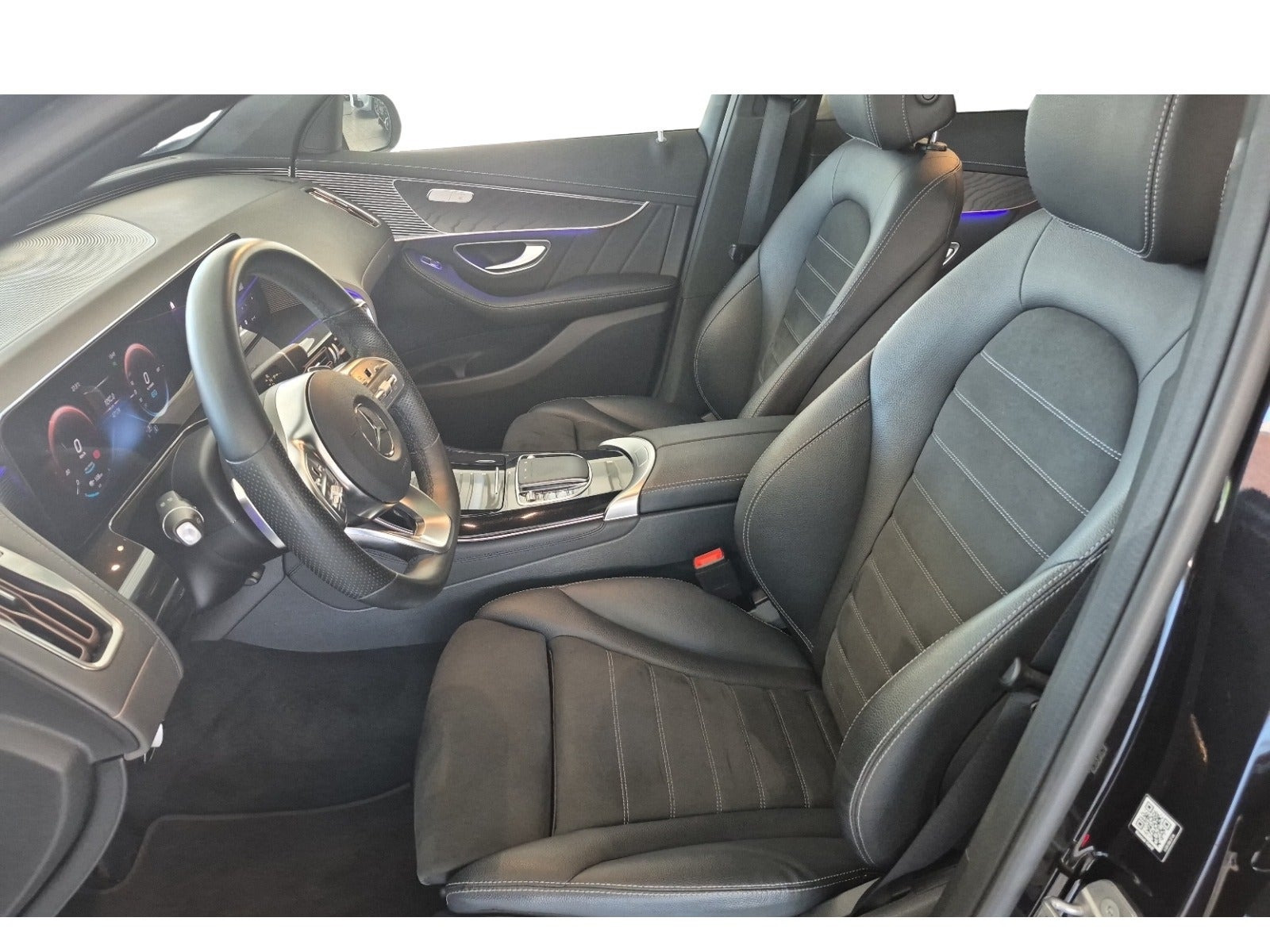 Sort Mercedes EQC400 fra 2020