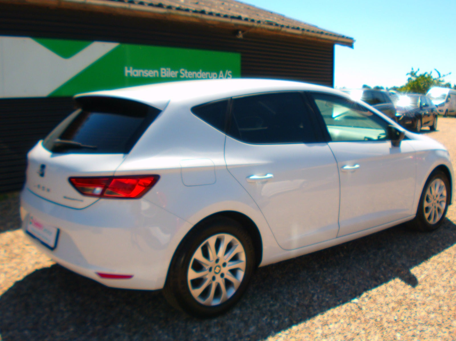 Hvid Seat Leon fra 2016
