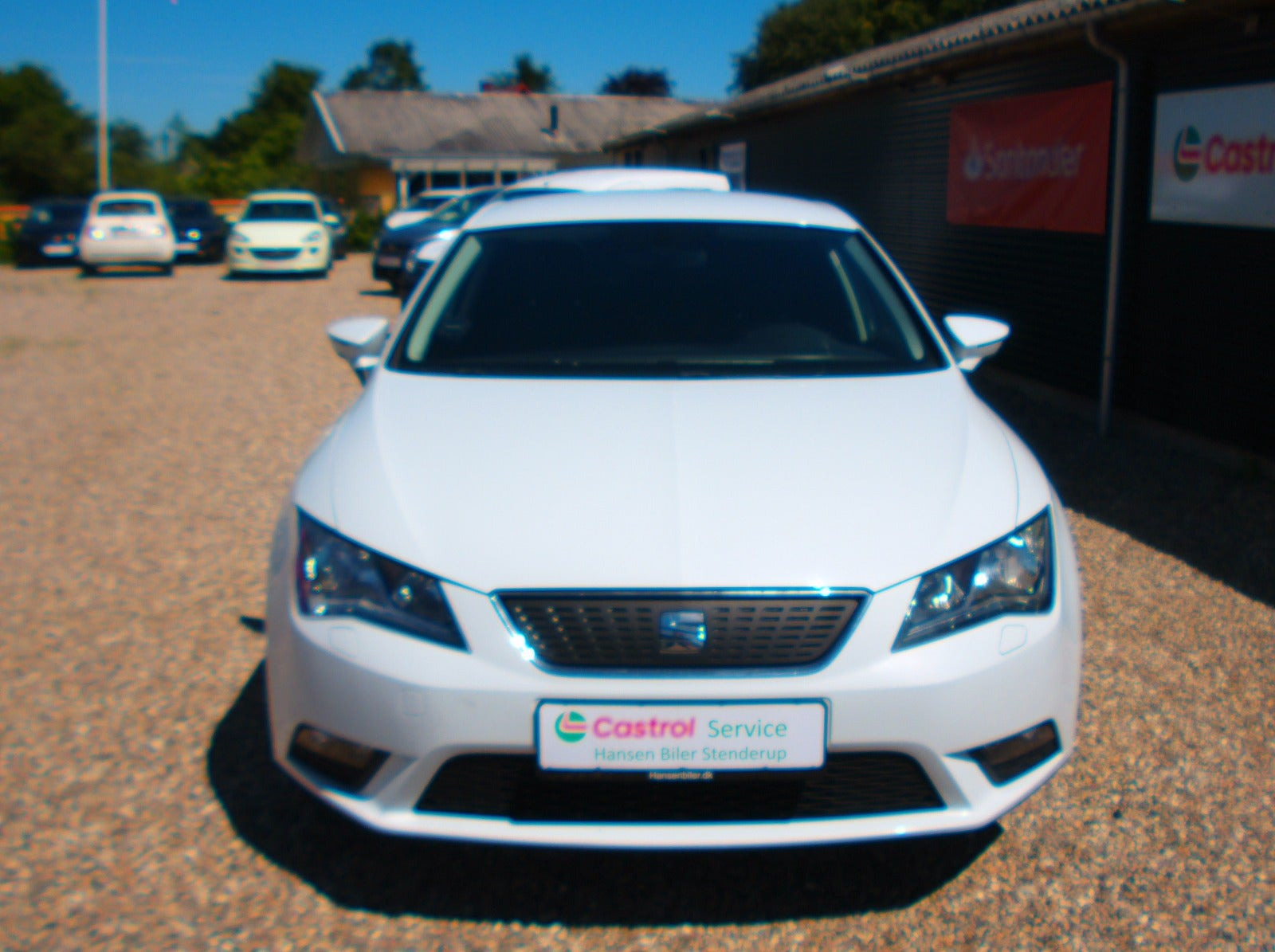 Hvid Seat Leon fra 2016