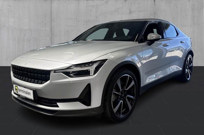 Hvid Polestar 2 fra 2023