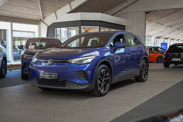 Blå VW ID.4 fra 2022