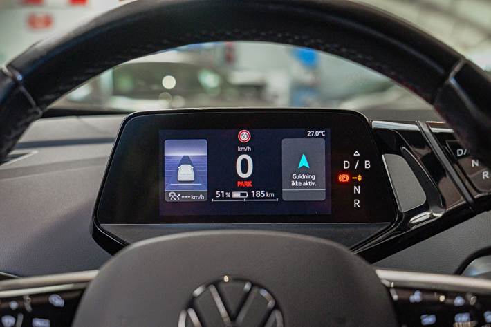 Blå VW ID.4 fra 2022