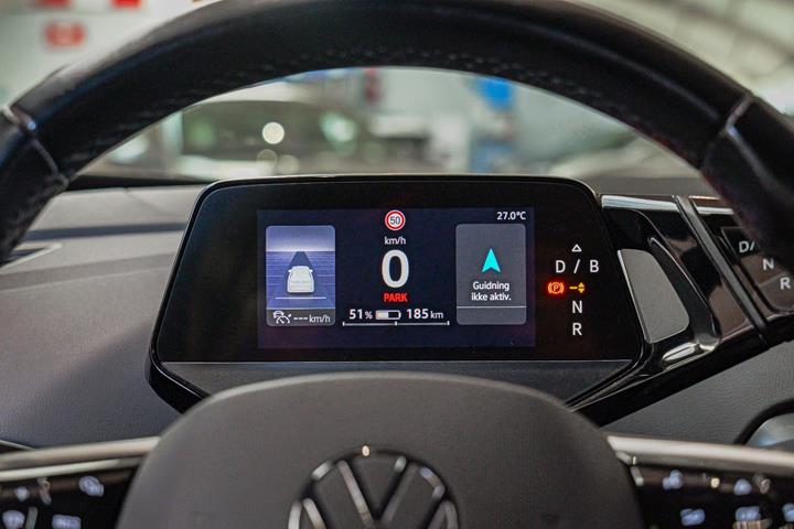 Blå VW ID.4 fra 2022