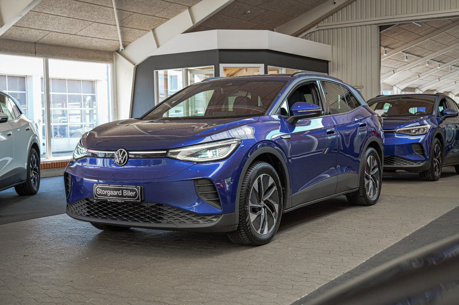Blå VW ID.4 fra 2022