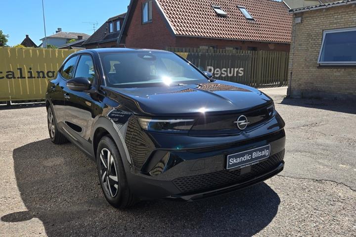 Sort Opel Mokka-e fra 2025