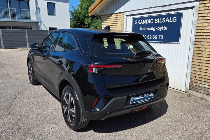 Sort Opel Mokka-e fra 2025