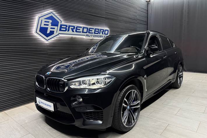 Sort BMW X6 fra 2016