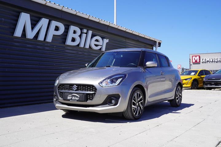 Grå Suzuki Swift fra 2022 set udefra