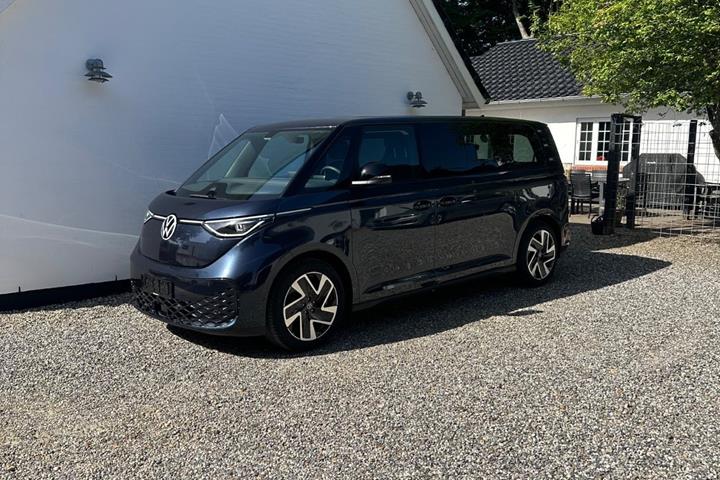 Blå VW ID.Buzz fra 2026