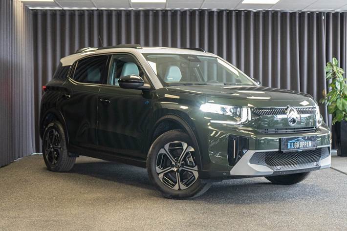 Grøn Citroën e-C3 Aircross fra 2025