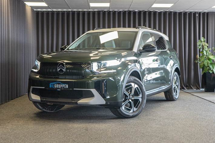 Grøn Citroën e-C3 Aircross fra 2025