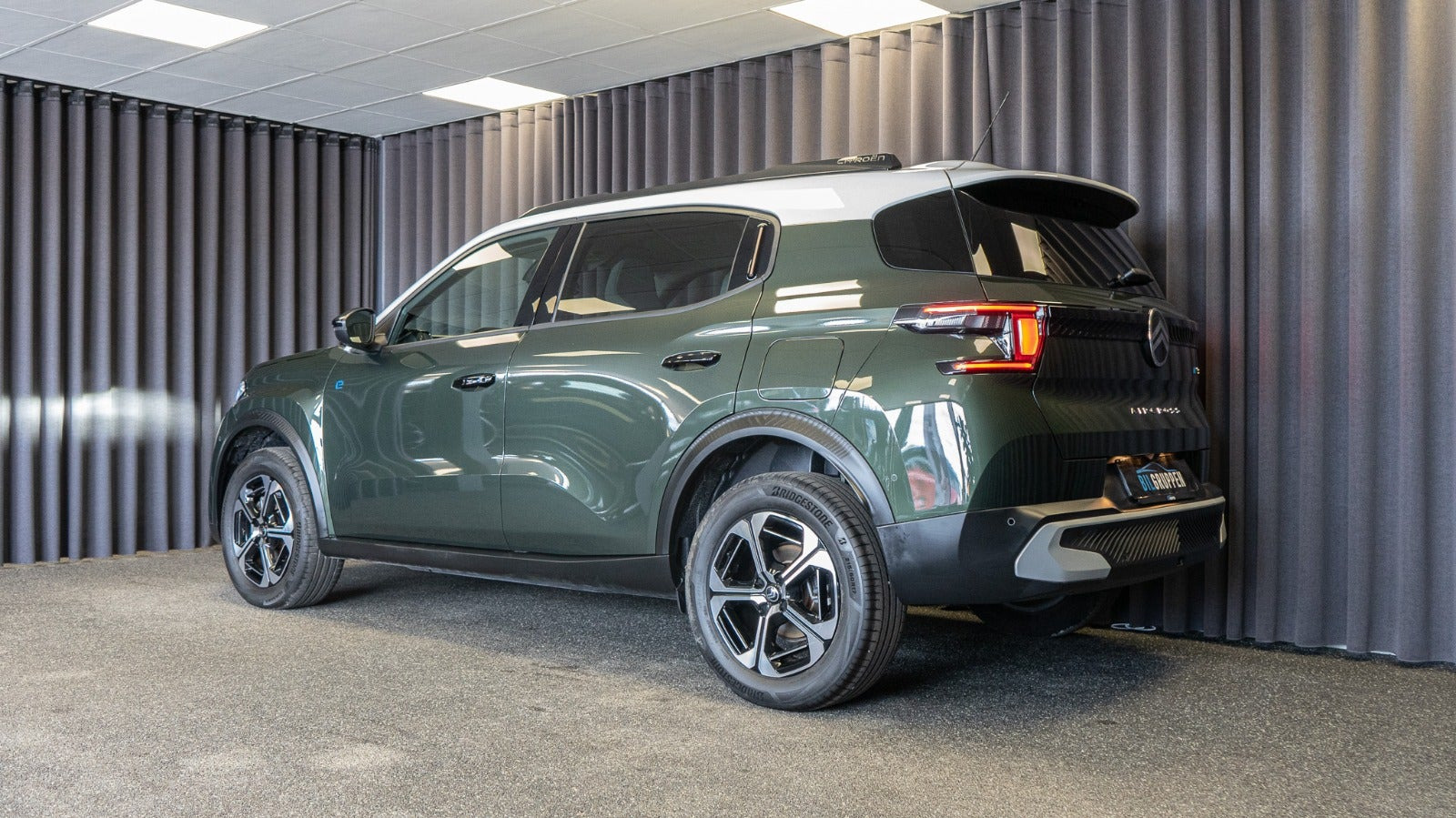Grøn Citroën e-C3 Aircross fra 2025