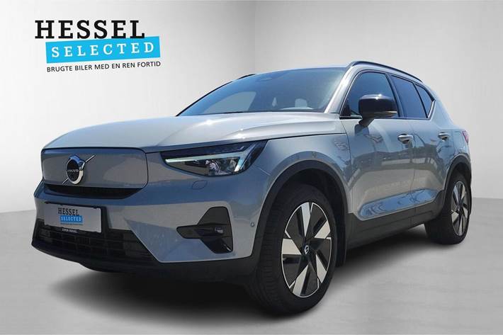 Grå Volvo EX40 fra 2025