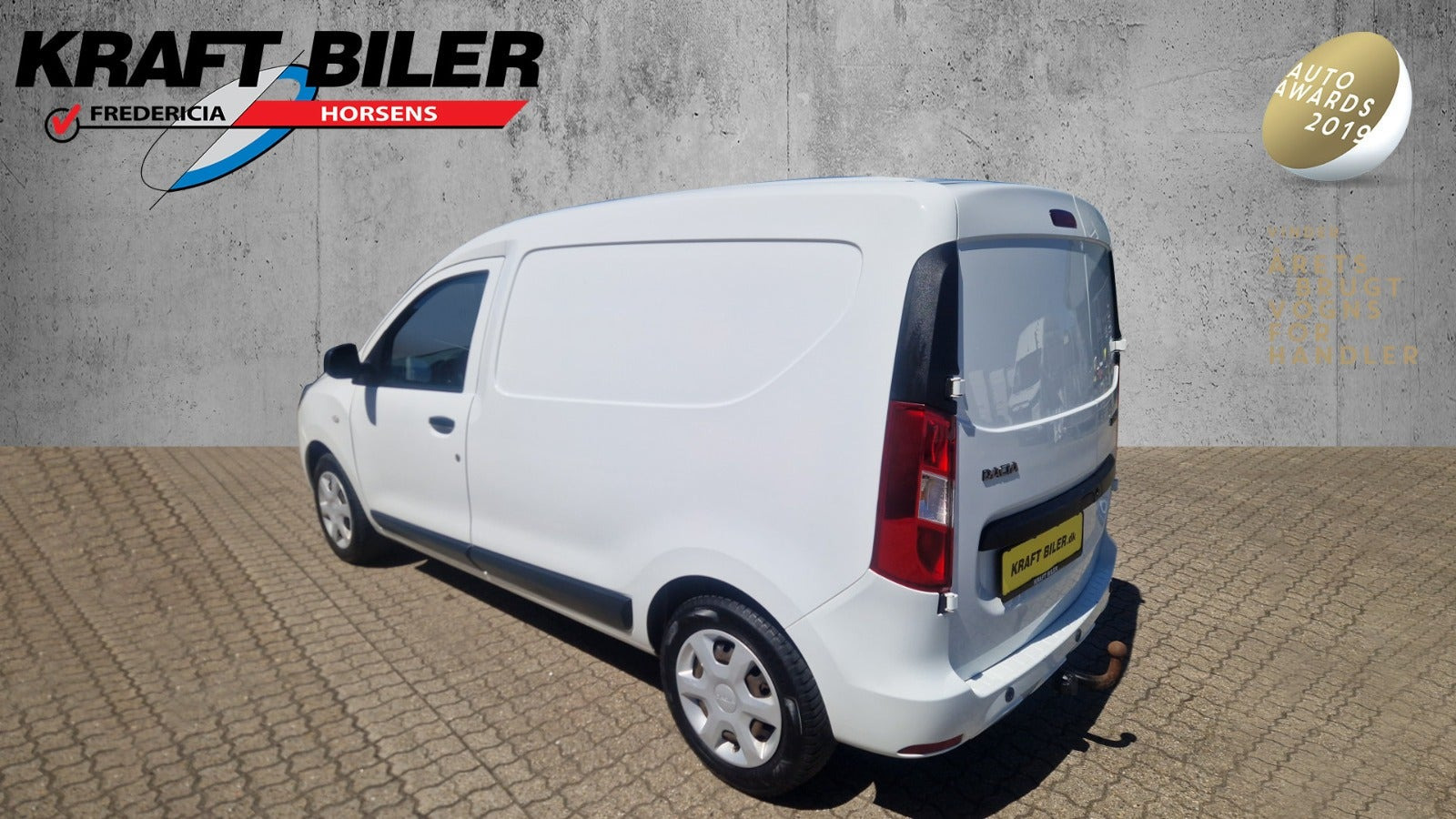 Hvid Dacia Dokker fra 2019