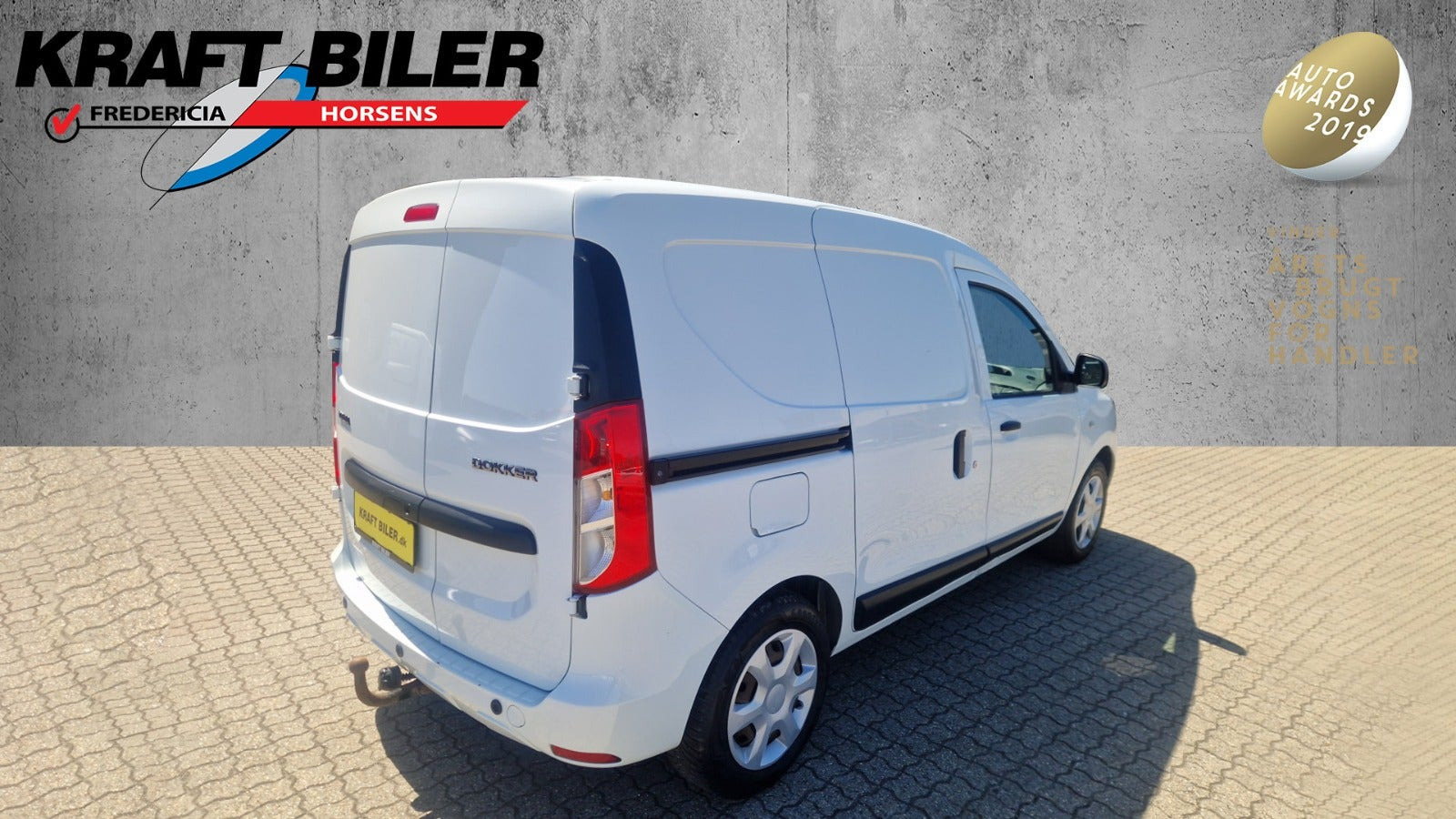 Hvid Dacia Dokker fra 2019