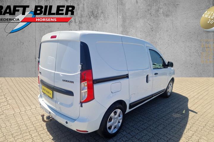 Hvid Dacia Dokker fra 2019