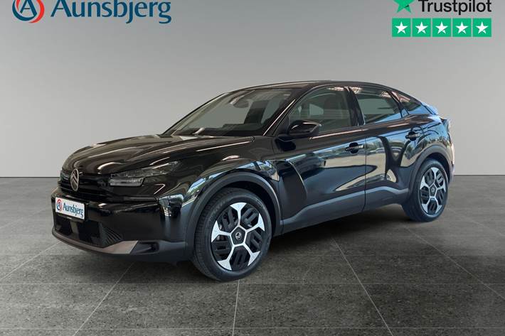 Sort Citroën ë-C4 fra 2024 set udefra
