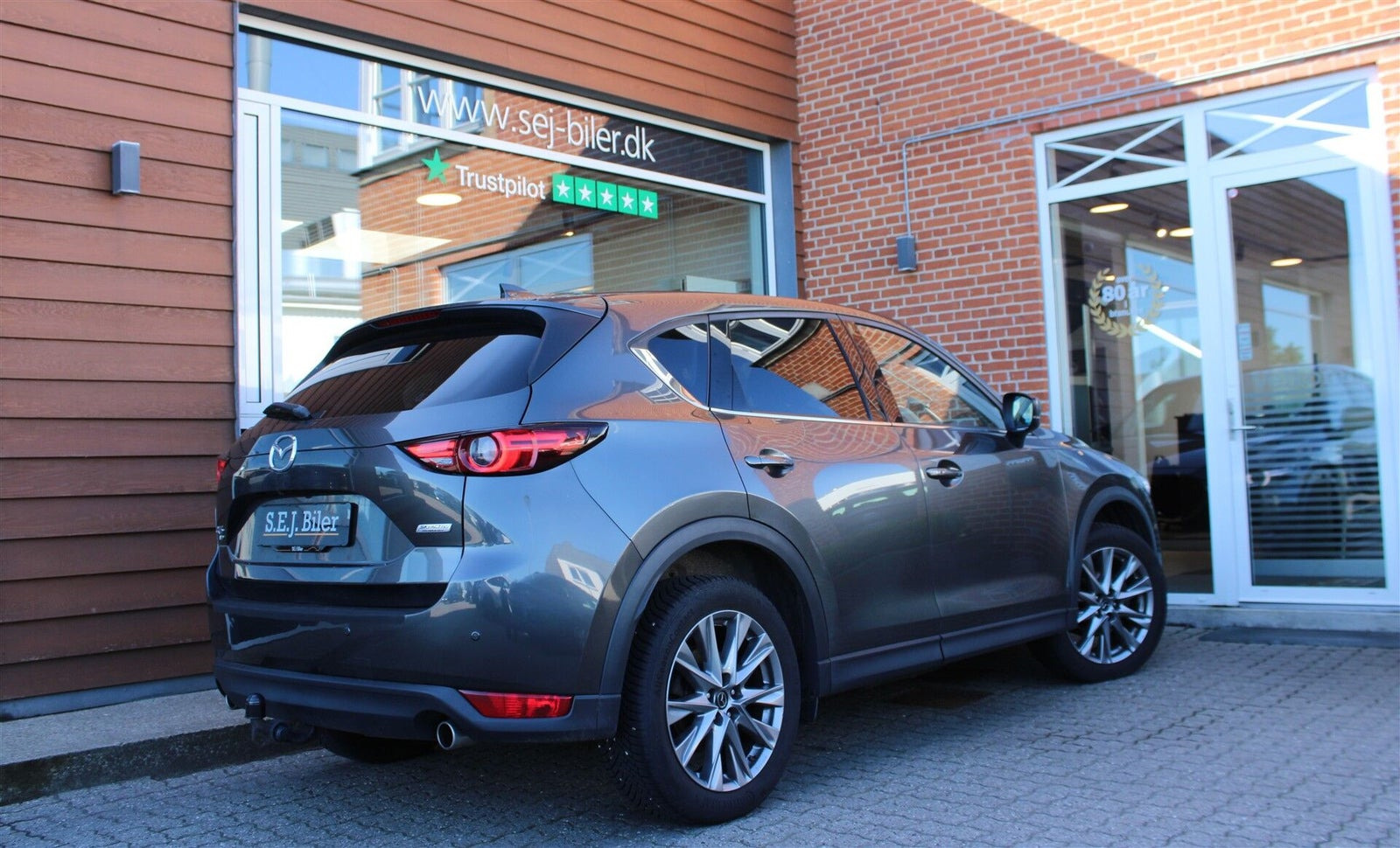 Grå Mazda CX-5 fra 2017