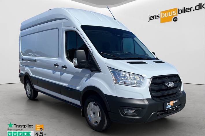 Hvid Ford Transit 350 L3 Van fra 2025
