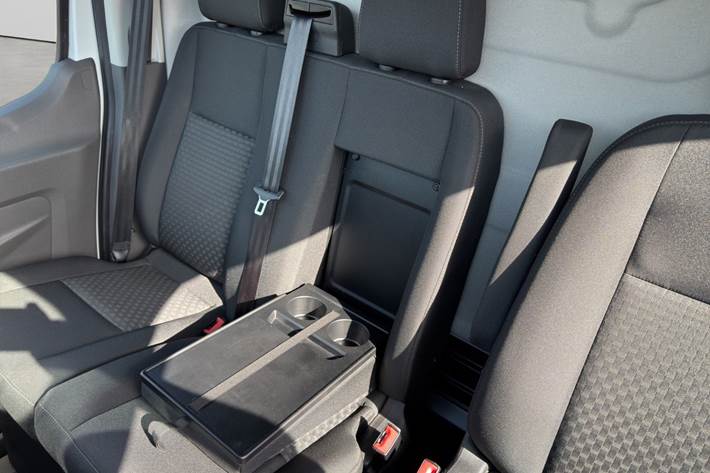 Hvid Ford Transit 350 L3 Van fra 2025