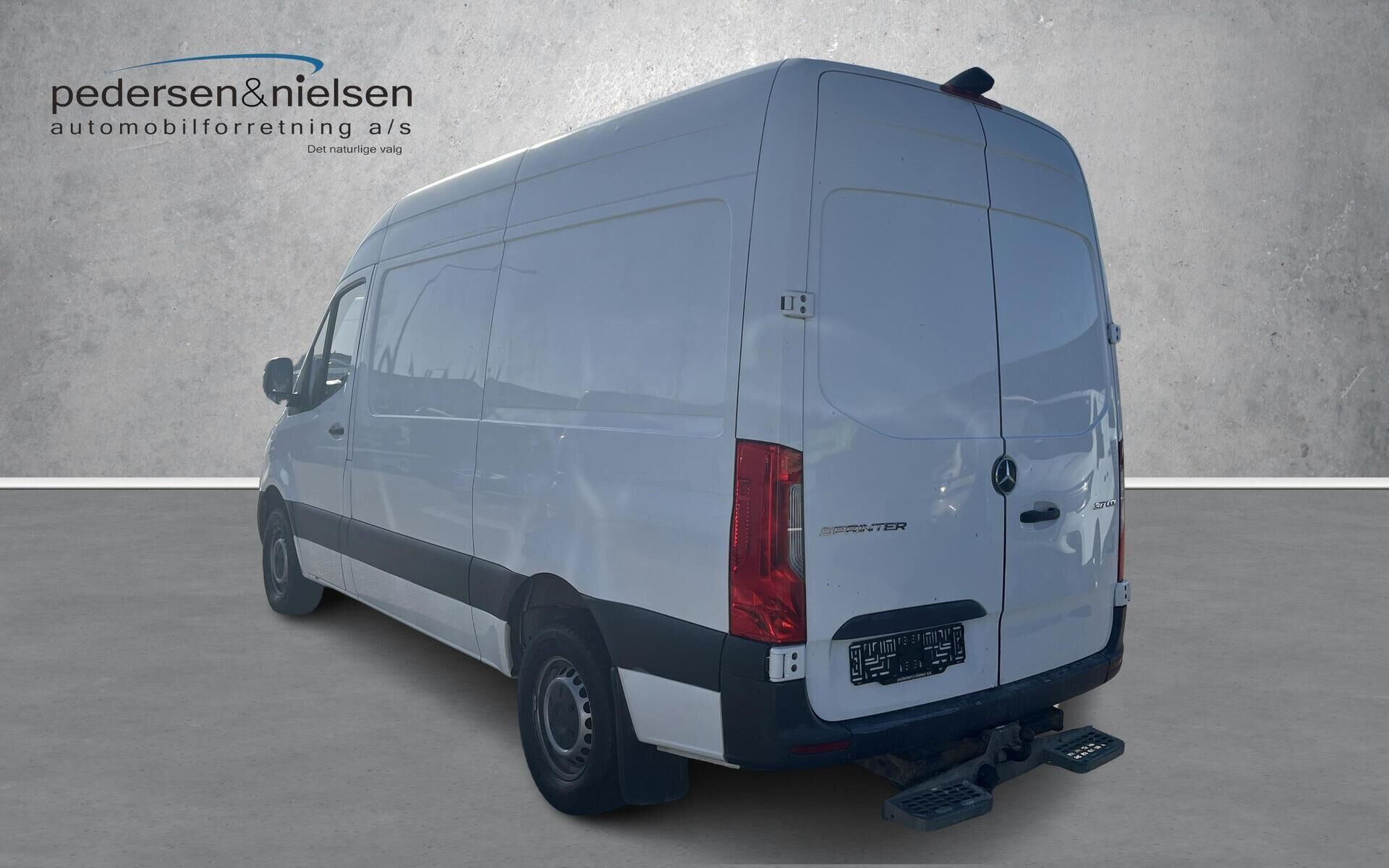 Hvid Mercedes Sprinter fra 2021