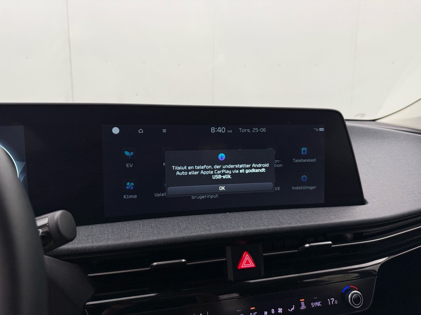 Grå Kia EV6 fra 2023