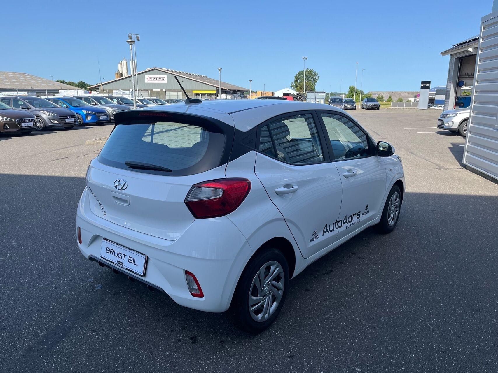 Hvid Hyundai i10 fra 2020