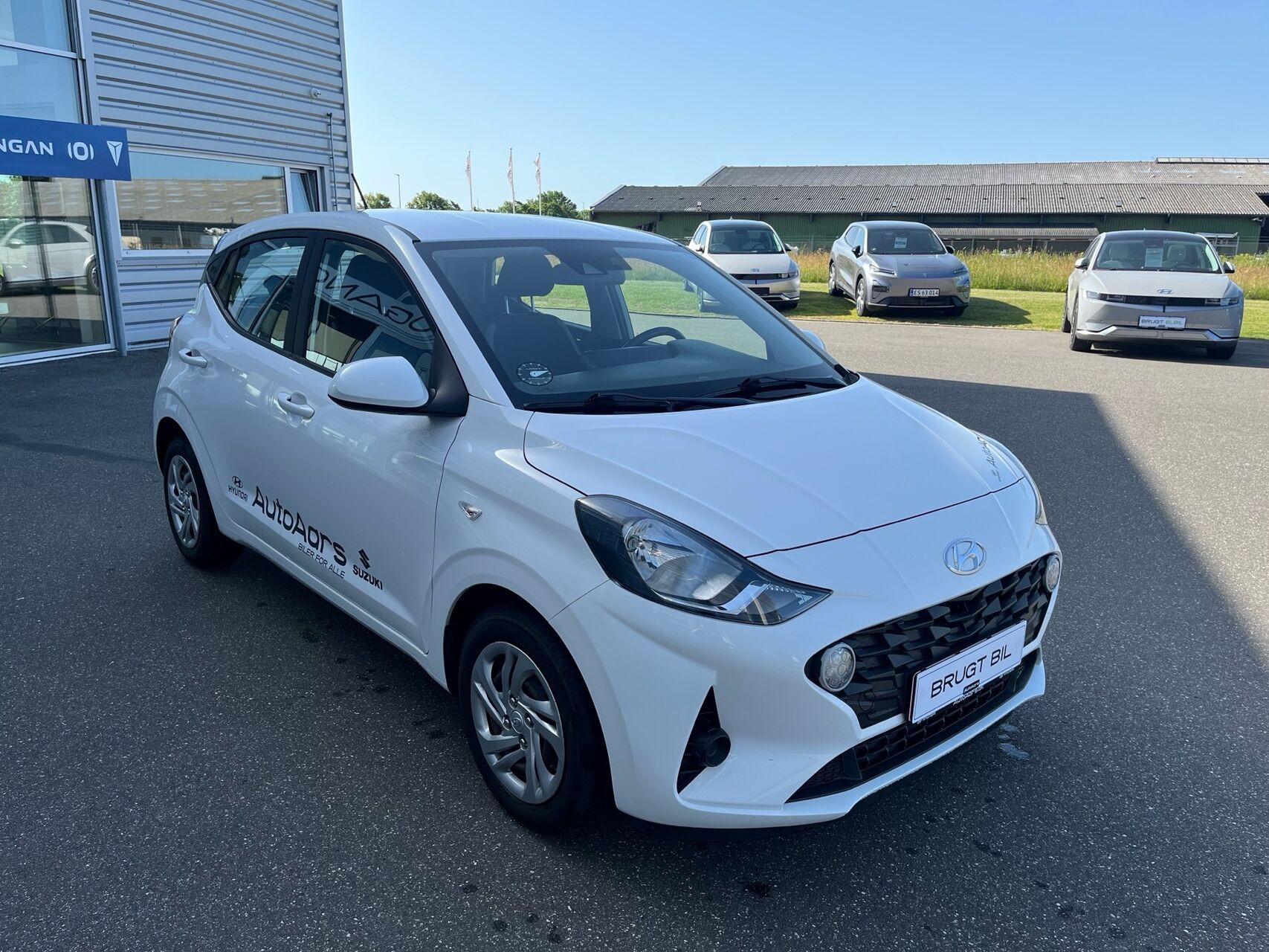 Hvid Hyundai i10 fra 2020