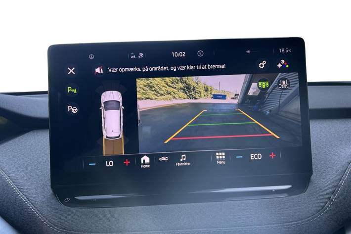 Sort Skoda Enyaq fra 2022