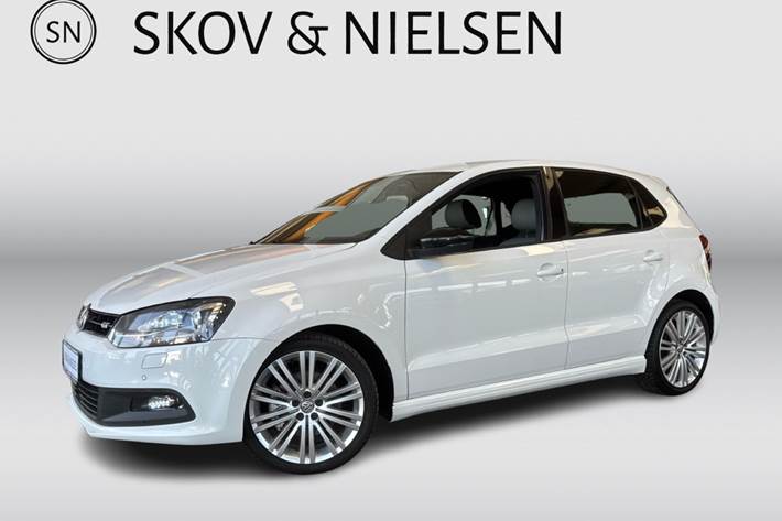 Hvid VW Polo fra 2016