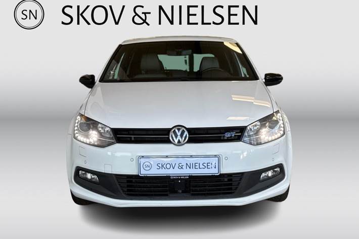 Hvid VW Polo fra 2016