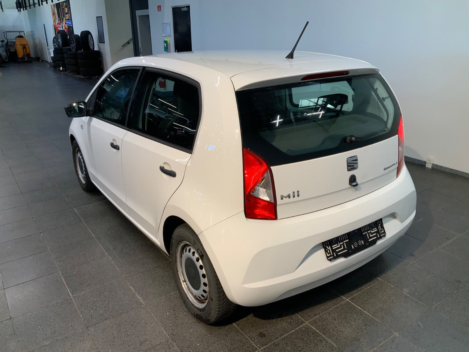 Hvid Seat Mii fra 2016