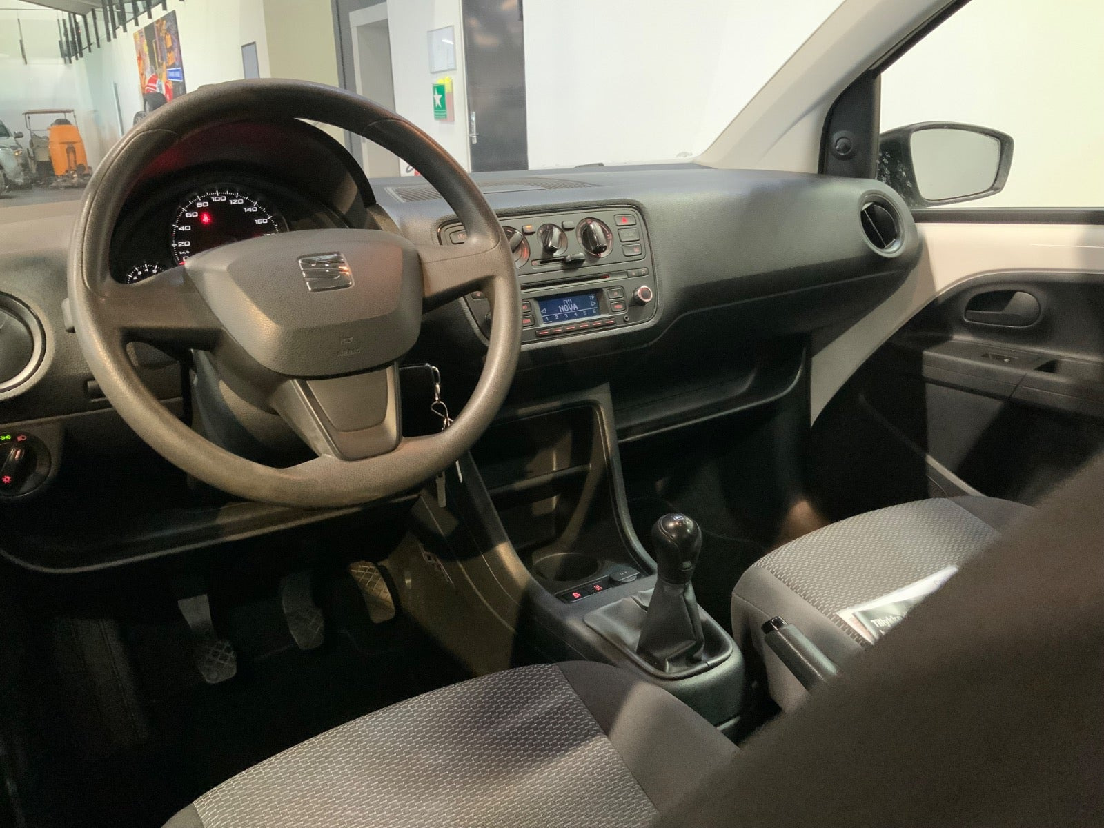 Hvid Seat Mii fra 2016
