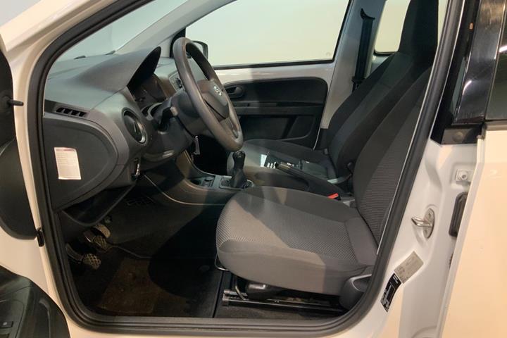 Hvid Seat Mii fra 2016