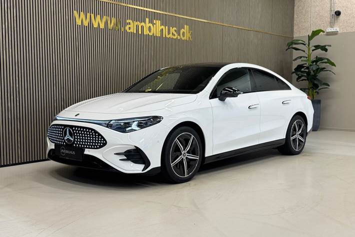 Hvid Mercedes CLA250+ fra 2026