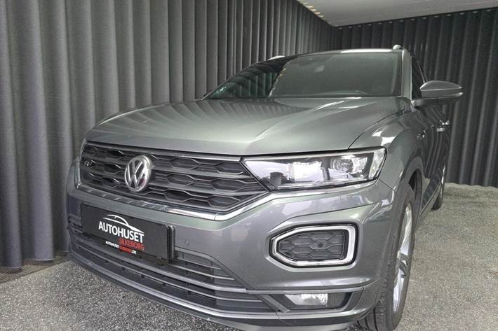 Grå VW T-Roc fra 2018