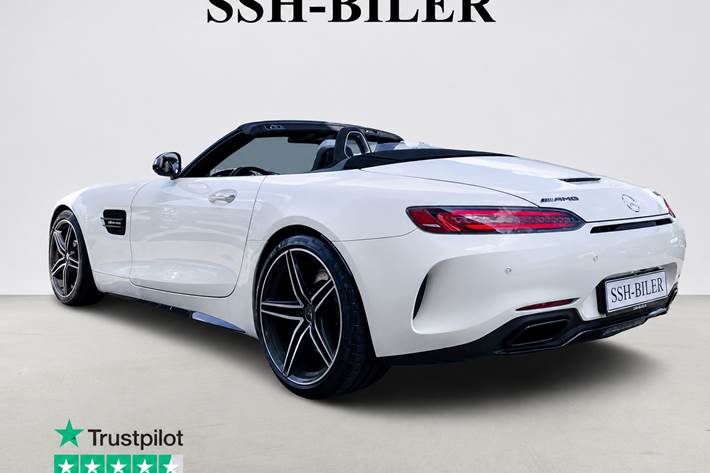 Hvid Mercedes AMG GT C fra 2018