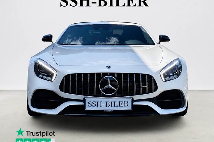 Hvid Mercedes AMG GT C fra 2018