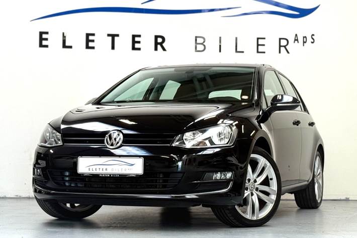 Sort VW Golf VII fra 2017