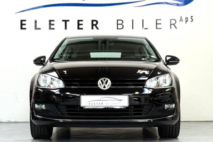 Sort VW Golf VII fra 2017